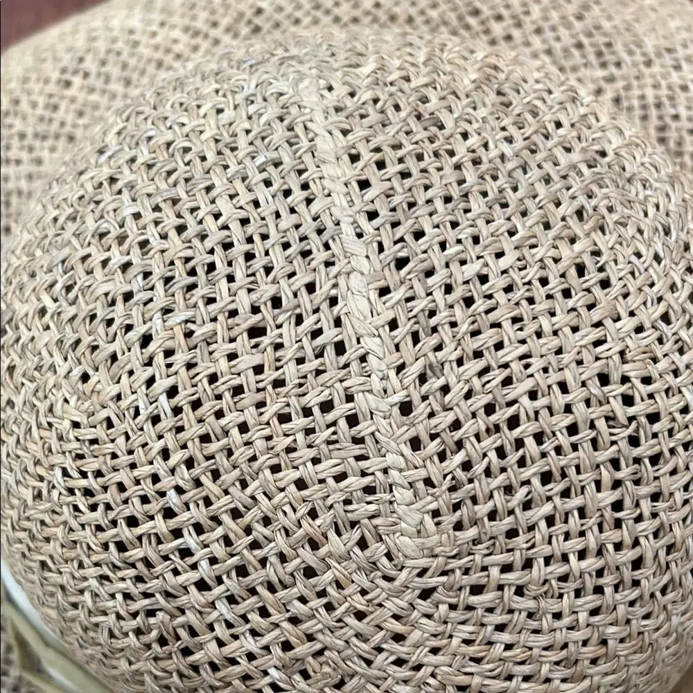 Vintage Cottagecore Straw Hat with Floral Detail - Picture 13 of 16